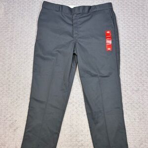 Dickies 874 Original Fit Dark Grey Work Pants Mens Size 44x30 Nwt